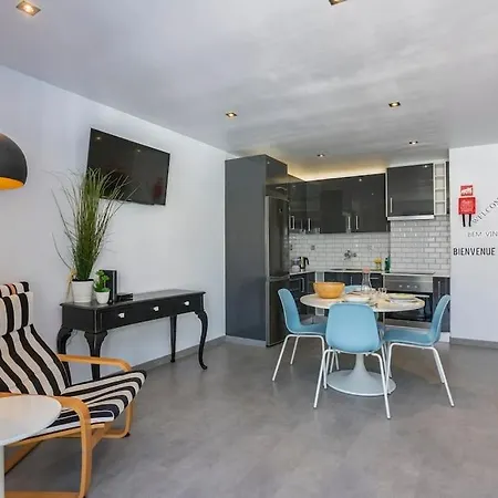 Апартаменты Ocean And Sunset 2nd Line Upscale Flat Ac Портиман